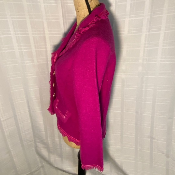 PBJ Sport Deep Pink Blazer Sz S/P - Picture 2 of 8